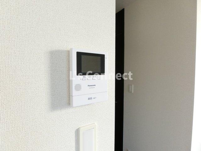 セキュリティ　突然の来客もＴＶモニターホンでしっかり確認。