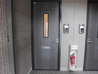 セキュリティ　101号室写真