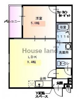 アメニティ 高松の間取り