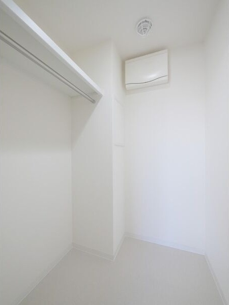 収納　たっぷりとした収納スペースです