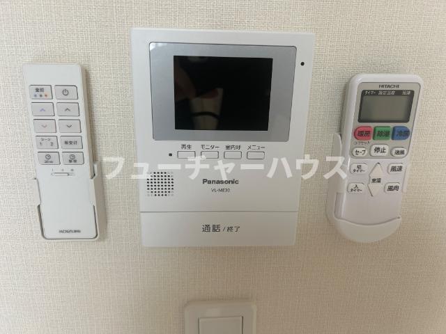 セキュリティ　カメラ付インターホン（イメージ）