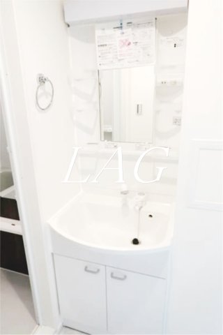 洗面設備　洗面台です。