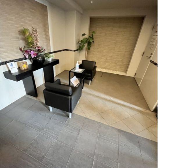 ロビー　ゆとりのあるロビーです