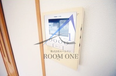 セキュリティ　モニター付きインターホンです。