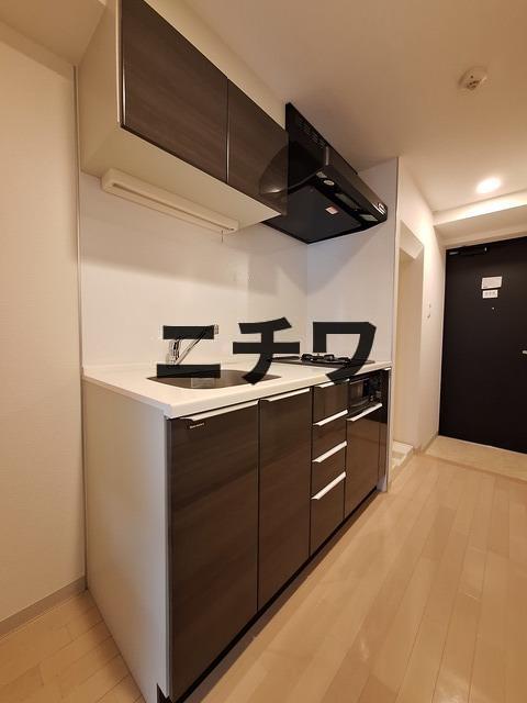 キッチン　ガス２口システムキッチン