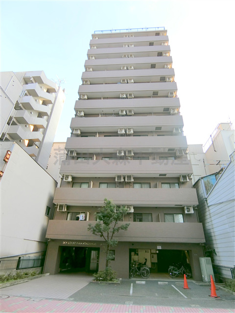 建物外観　1998年12月築　RC鉄筋コンクリート造地上13階建て1K