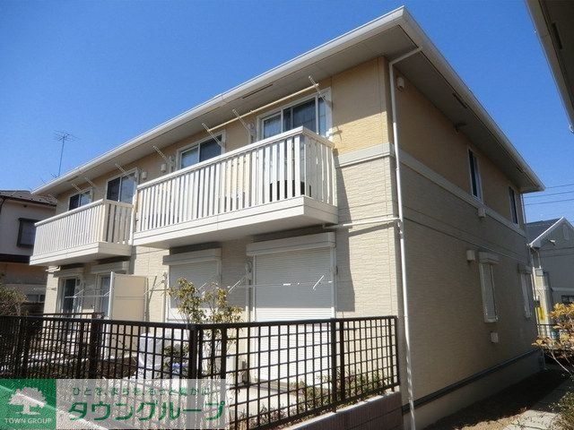 建物外観　駅徒歩４分　全室角部屋の２ＬＤＫ