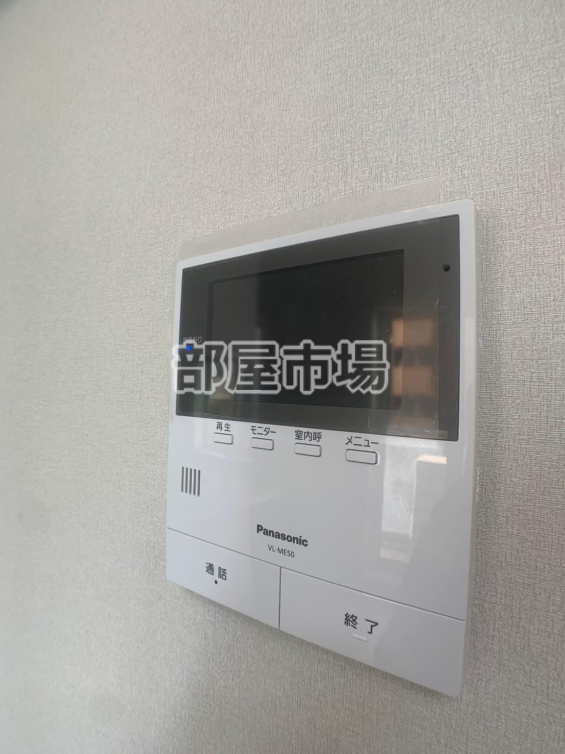セキュリティ　モニター付きインターホン