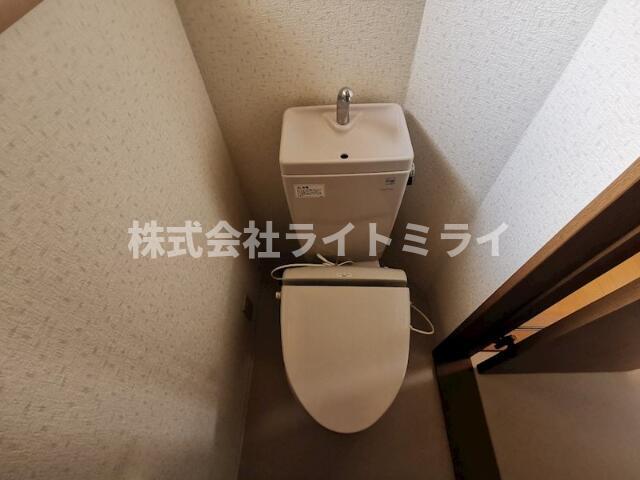 トイレ　?