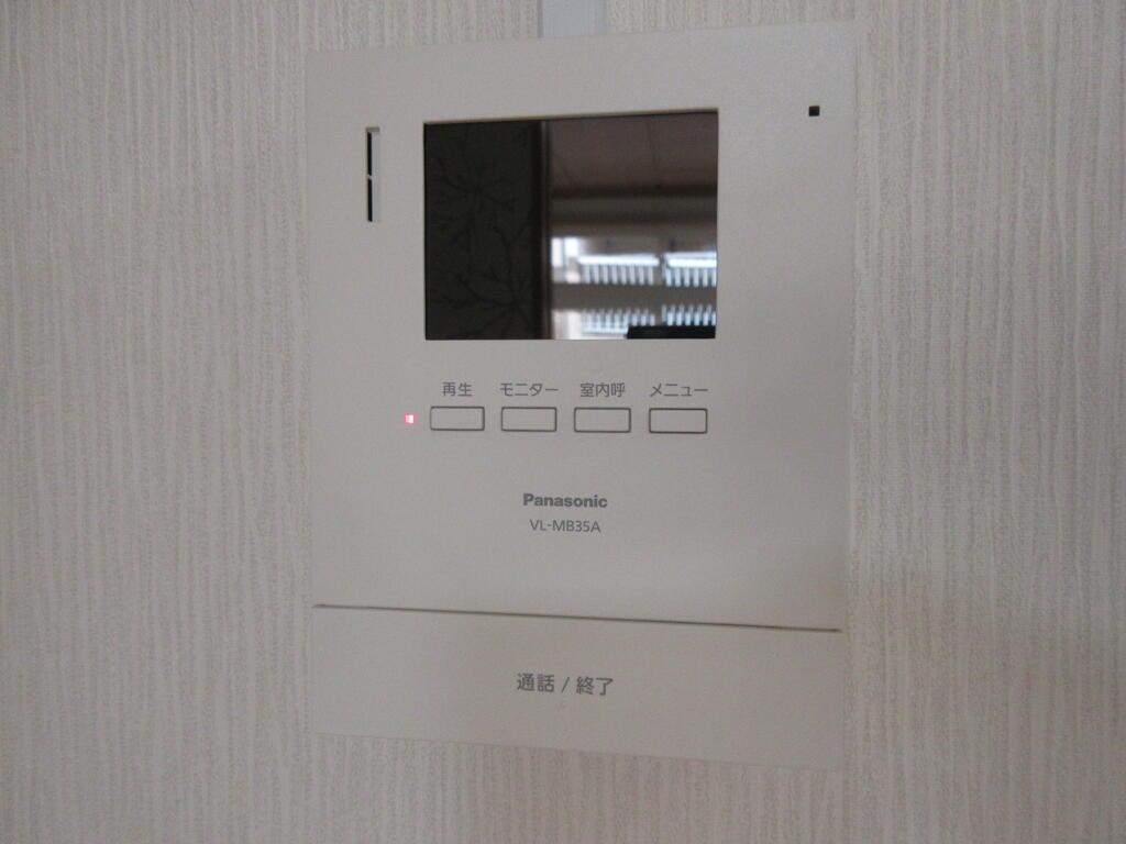 セキュリティ　モニター付きインターホン