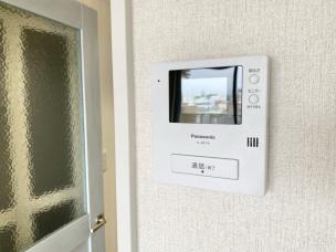 セキュリティ　モニターホンがあるのでセキュリティ安心です。
