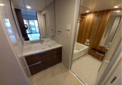 洗面設備　同タイプ部屋　参考写真です