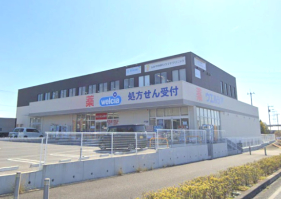 ドラックストア　ウエルシアつくば陣場店（ドラッグストア）まで784m