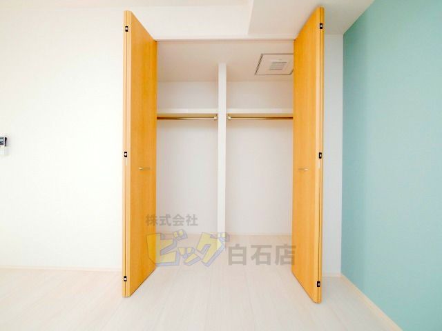 収納　各部屋にクローゼット付きです♪