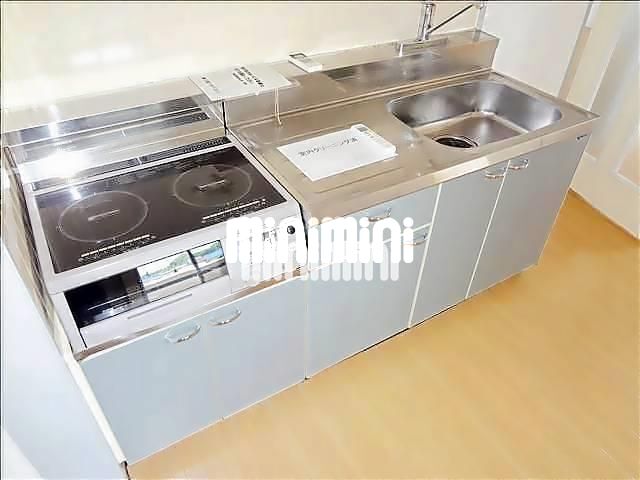 キッチン　２０１号室の写真です