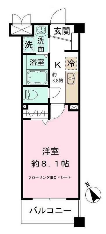 LEO伍拾伍番館の間取り写真