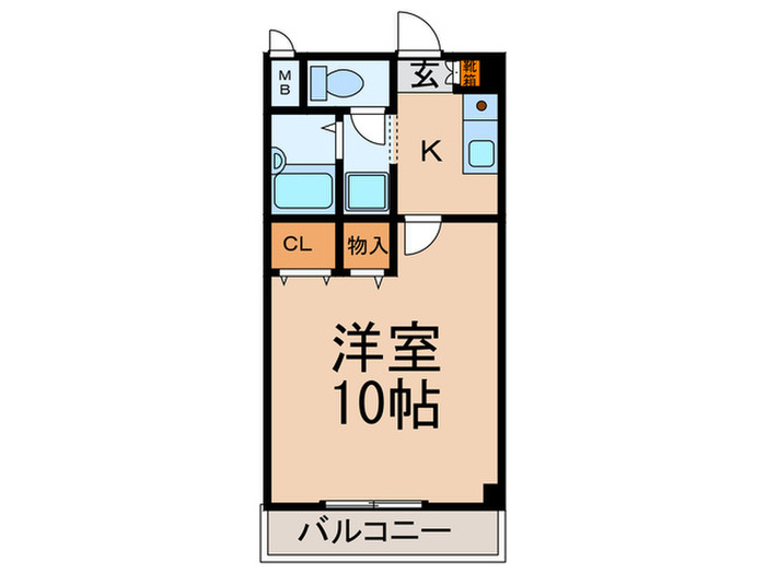 メゾン東豊中の間取り写真