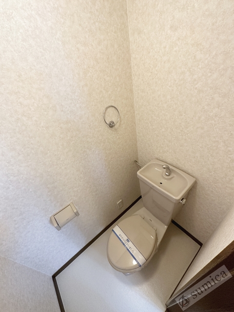 地下鉄谷町線 八尾南駅 徒歩13分 2階建 築30年のトイレ写真