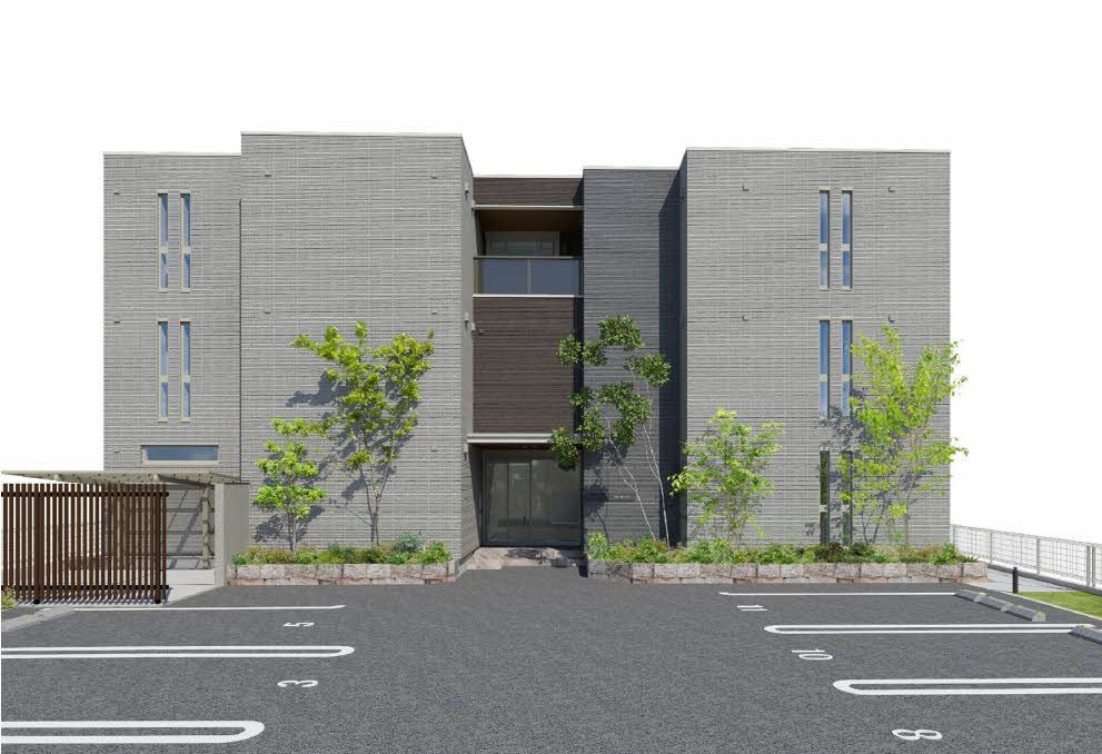 建物外観　完成イメージ