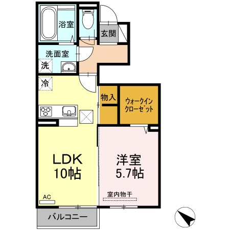 アクエリアスIIの間取り