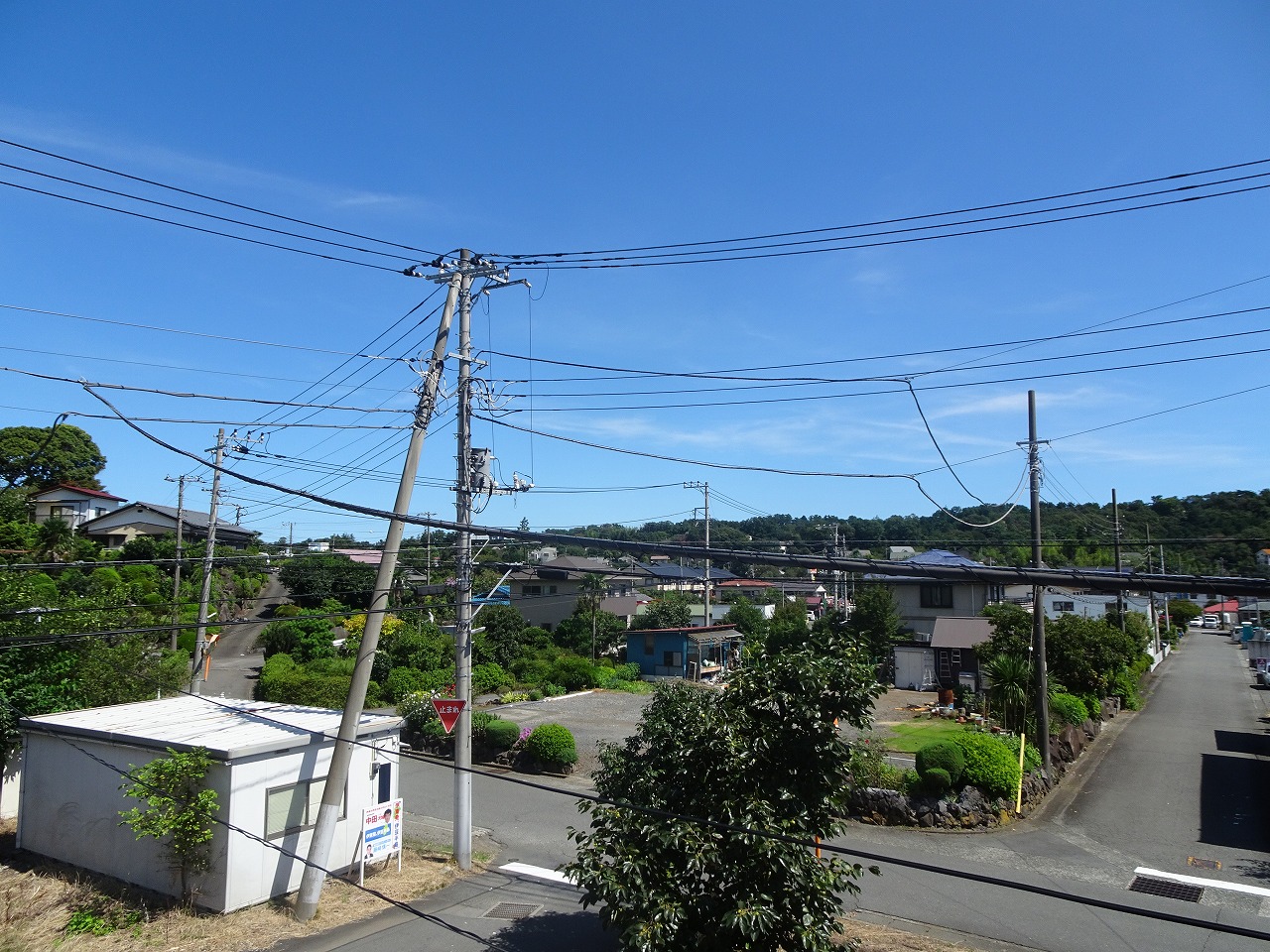 【伊東市吉田のアパートの眺望】