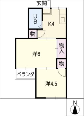 長島ビル２の間取り