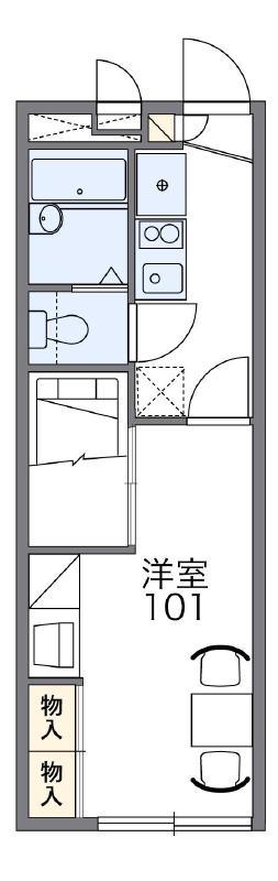 レオパレス富＆義の間取り