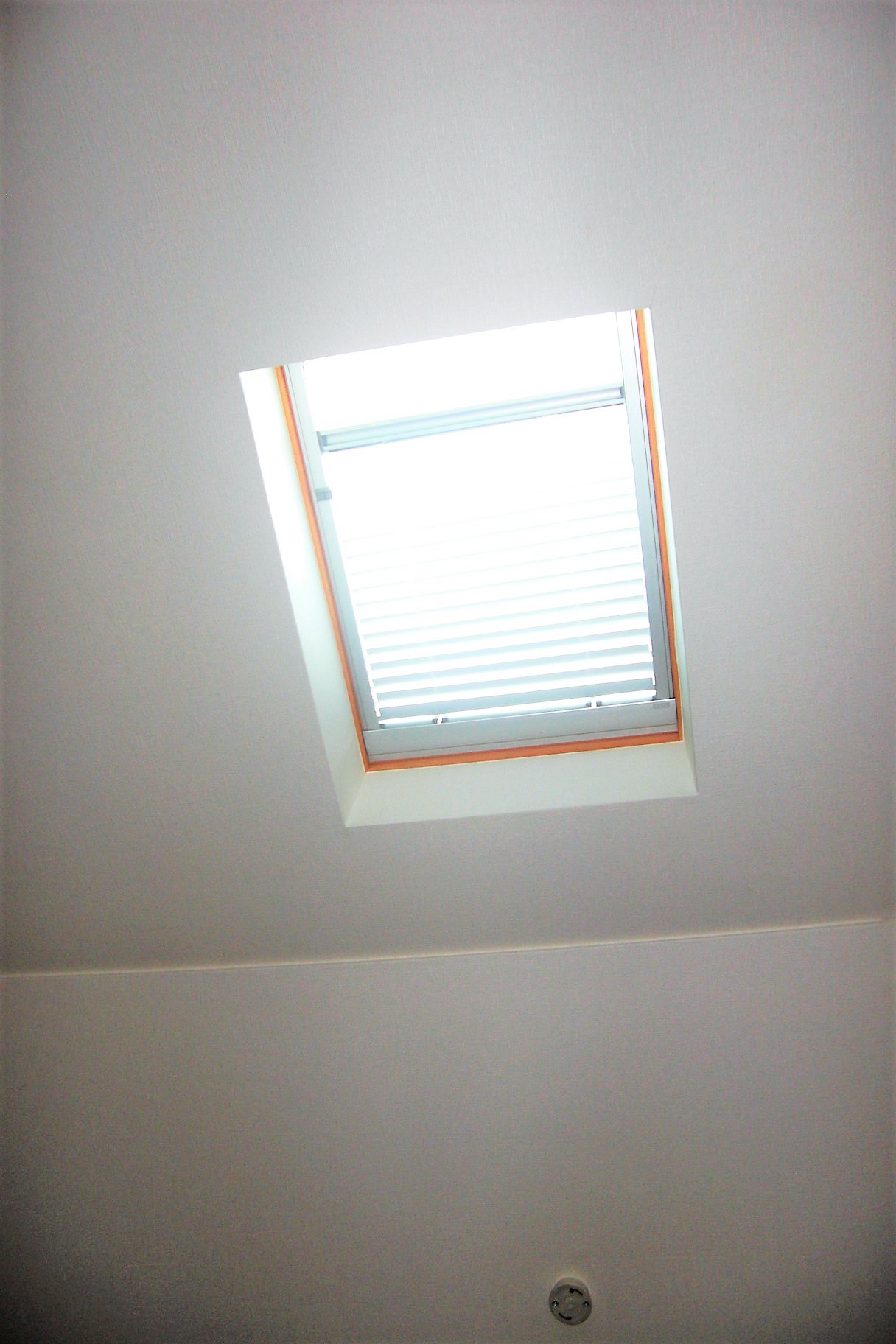 眺望　トップライトです！上からも日が入り。明るい室内です。