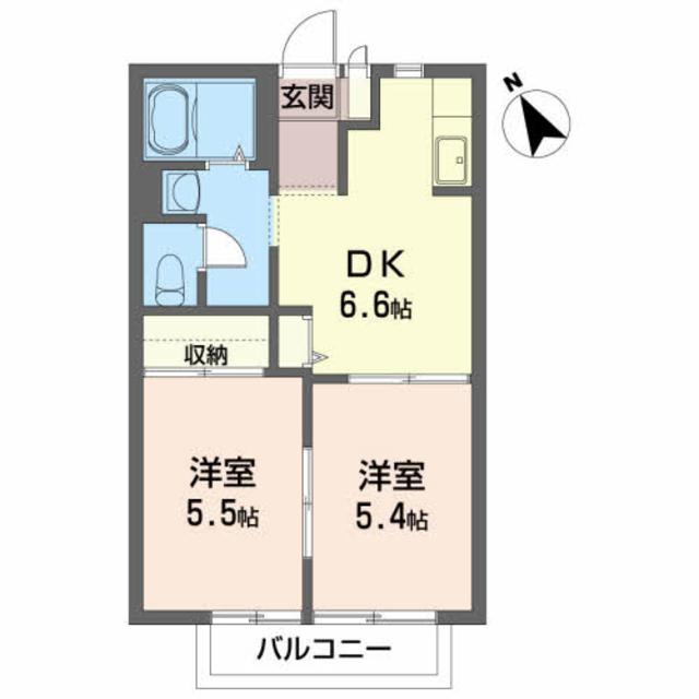 メゾンタカユキの間取り