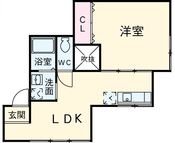 名古屋市瑞穂区春山町のマンションの間取り