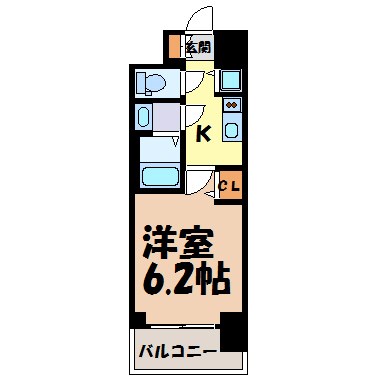 プレサンス丸の内城雅の間取り