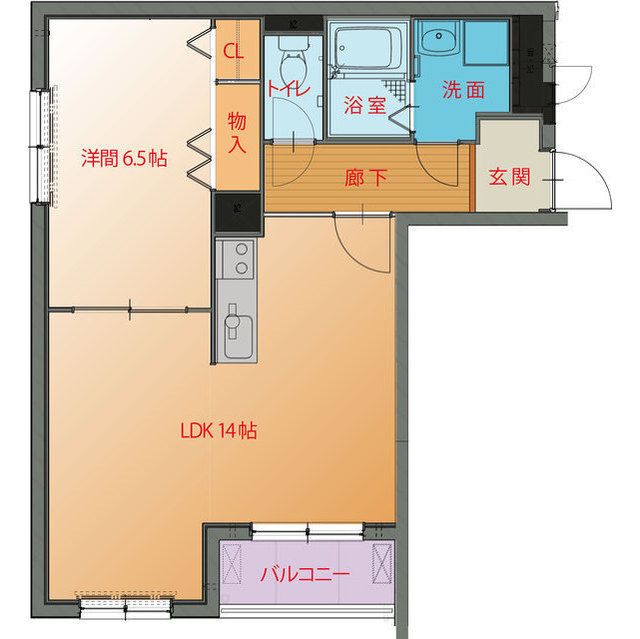 ハートフルマンション Quatroの間取り