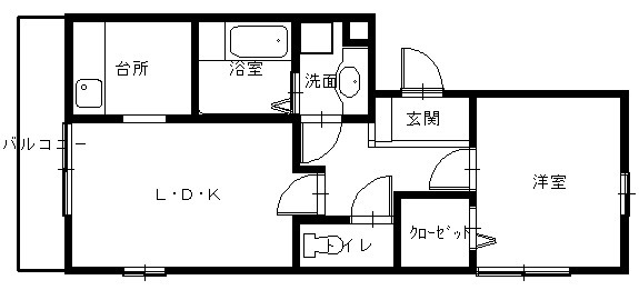 カーサデルソルの間取り