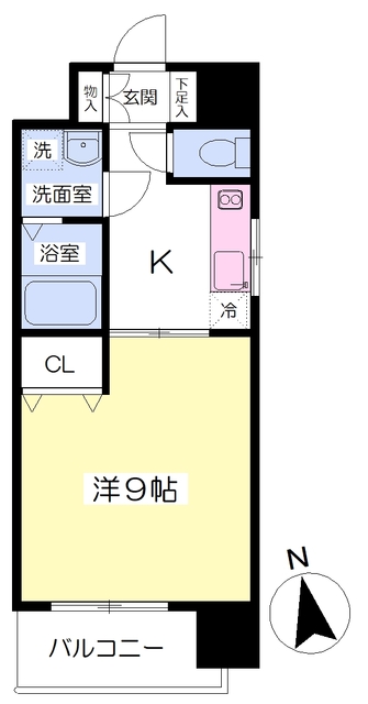 シルキーブリーズ山越の間取り