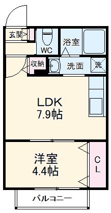 コネクトパーク5番館の間取り