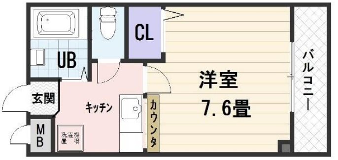 コメットKCMの間取り