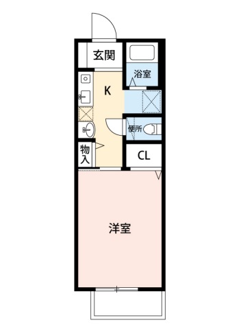 セレスト瀬の川の間取り