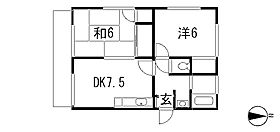 飯田マンションの間取り