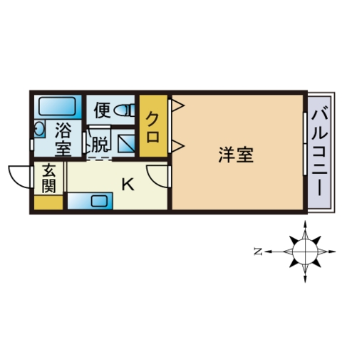 ベルミ藤崎の間取り