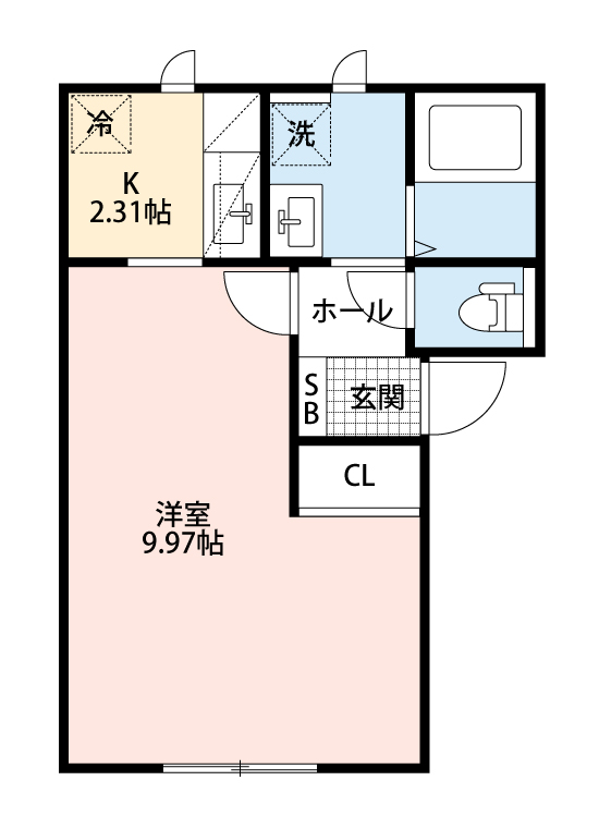 シュプリームブリスの間取り