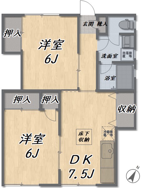 ホワイトハウスの間取り