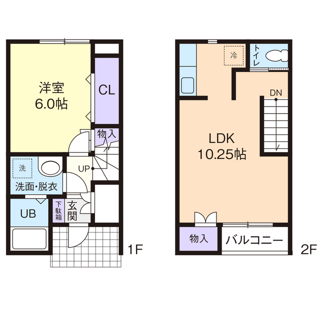 ｆｏｎｔａｎａの間取り