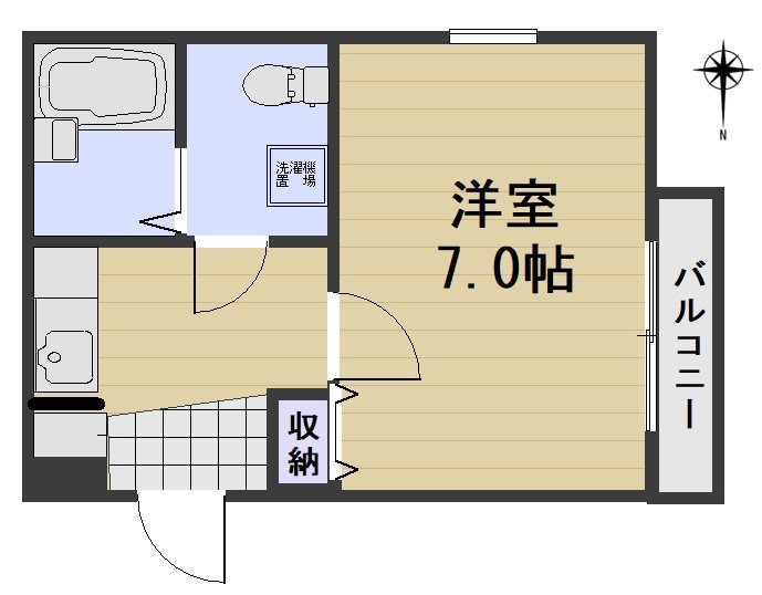 グリーンヒル中庄駅前の間取り