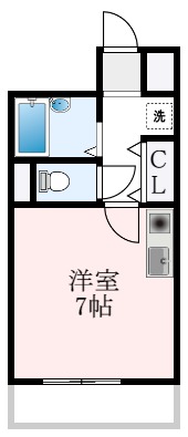 和泉市のぞみ野のマンションの間取り