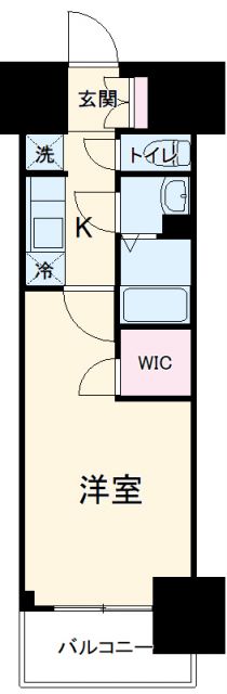 名古屋市中村区井深町のマンションの間取り