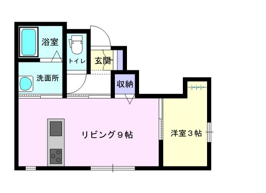 ドルチェ・ヴィータ鹿島Cの間取り