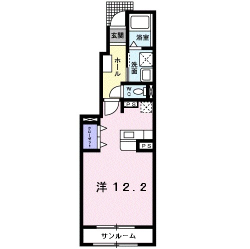 ヴィラモードグリーンの間取り