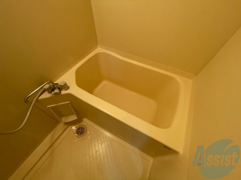 バス・シャワールーム　浴室は狭すぎず、シャワーも浴びやすそうです。