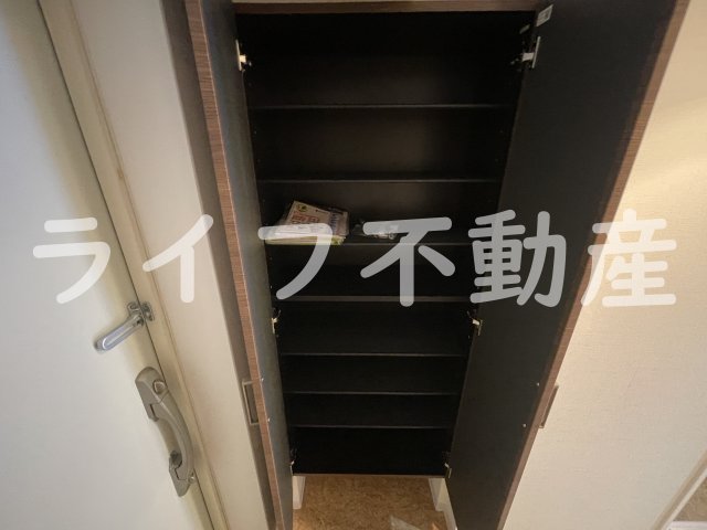 収納　大きなスペースがあり、収納には困りません