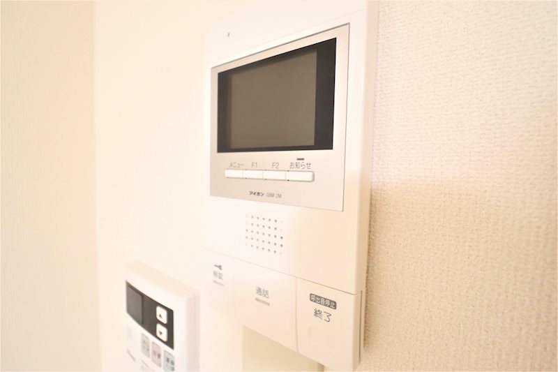 セキュリティ　ドアホン付きのため安心安全です。